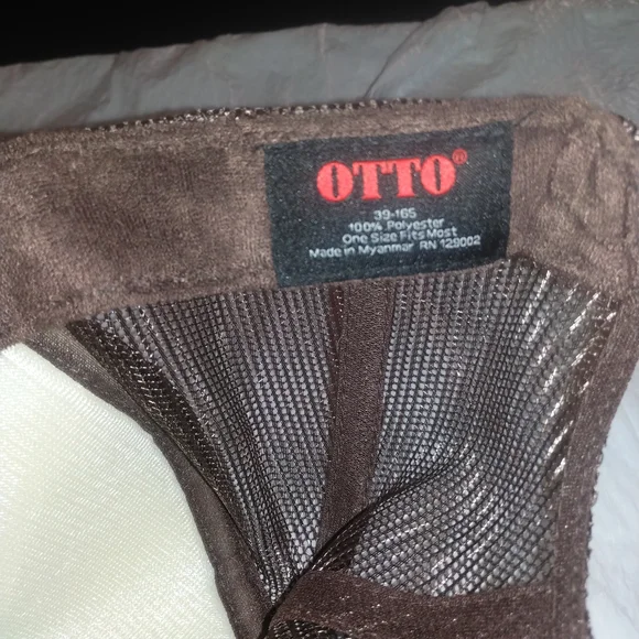 OTTO Brown and Cream Fire Country Hat Rare